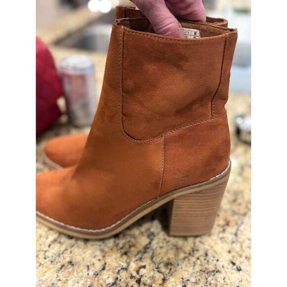 Rocket Dog Women's Dannis Ankle Boots Brown Size 6 - Picture 3 of 8